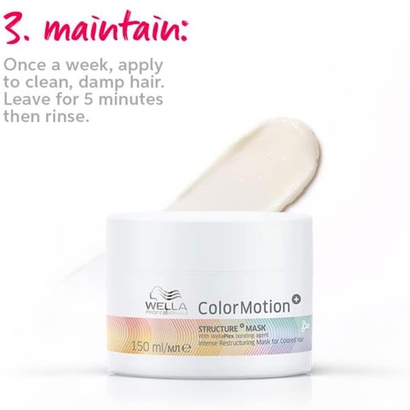 Wella Color Motion shampoo, conditioner & mask trio for color that last longer. - Picture 4 of 8